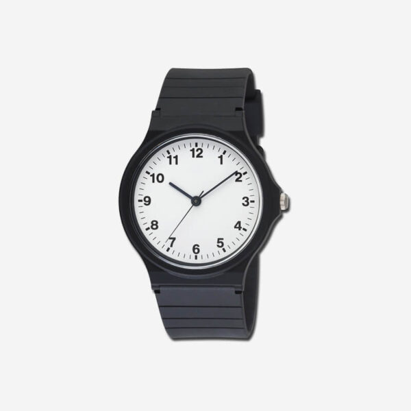 Black wrist watch