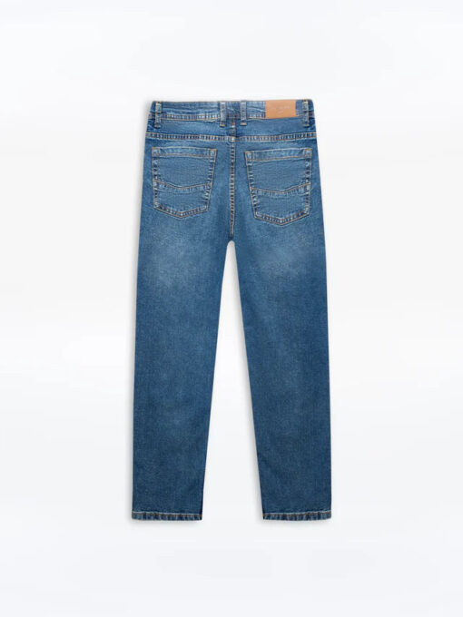 Men's Vintage Blue Denim Pant - Image 2