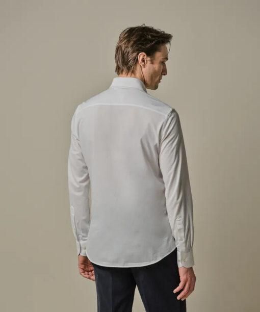 White Japanese knitted shirt - Image 4