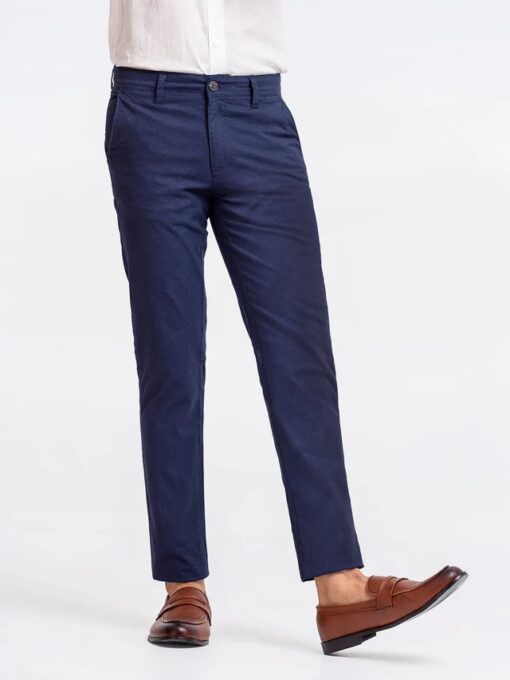 Men's Navy Blue Chino Pant