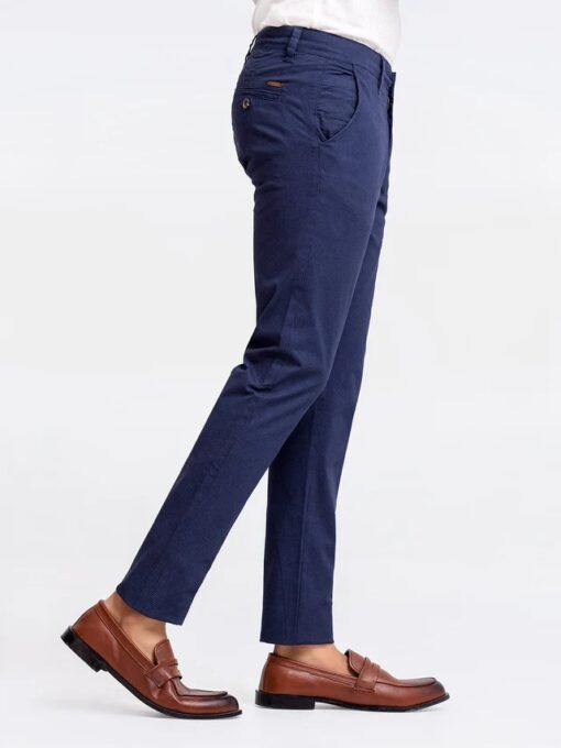 Men's Navy Blue Chino Pant - Image 3