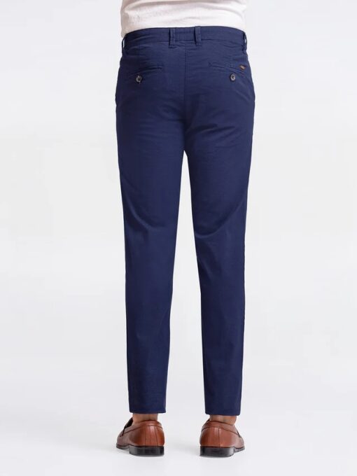 Men's Navy Blue Chino Pant - Image 5