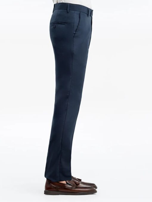 Men's Royal Grey Formal Pant - Image 4