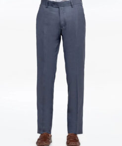 Men's Steel Blue Formal Pant