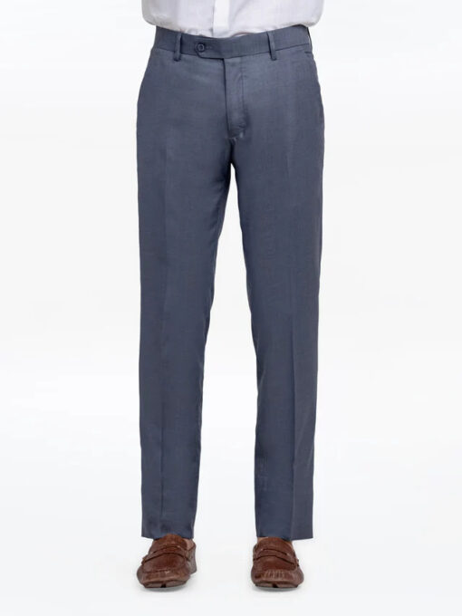 Men's Steel Blue Formal Pant