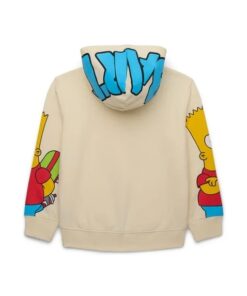 Bart Simpson Little Boys and Big Boys Graphic Hoodie, Sizes 4-20