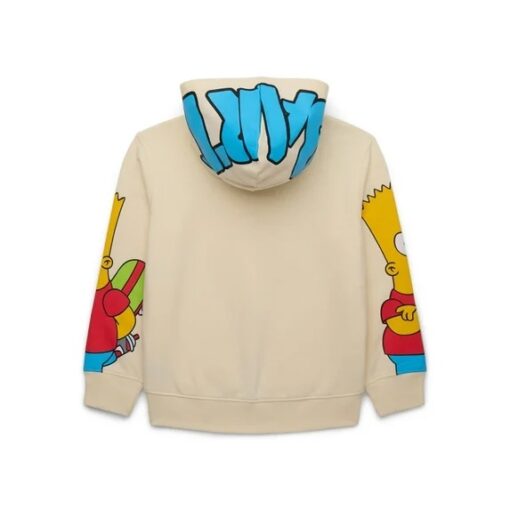 Bart Simpson Little Boys and Big Boys Graphic Hoodie, Sizes 4-20