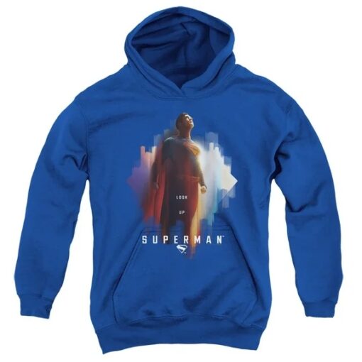 Superman 2025 Look Up Shield Youth Kids