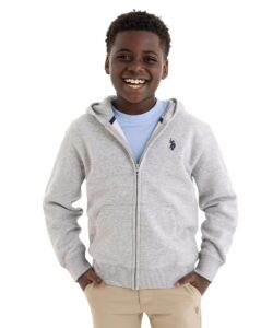 U.S. Polo Assn. Boys Fleece Zip-Up Hoodie