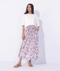 Floral Printed Skirt