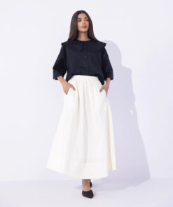 Seersucker Skirt