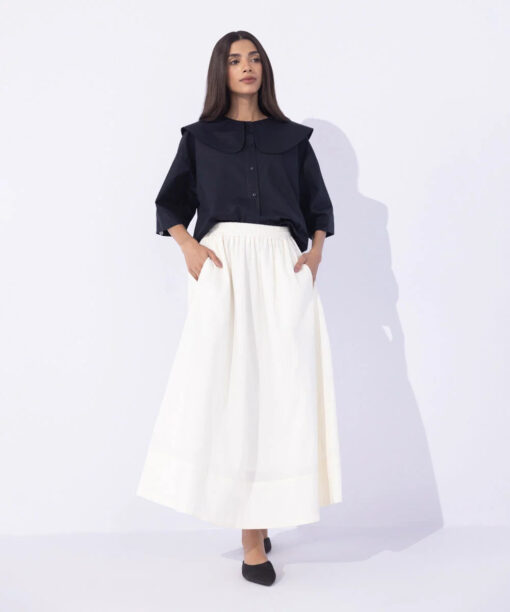 Seersucker Skirt