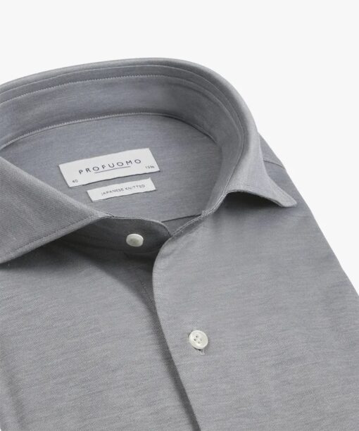 Blue Japanese knitted shirt - Image 3