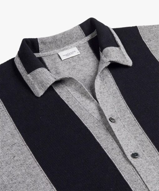 Camp stripe cotton polo - Image 4