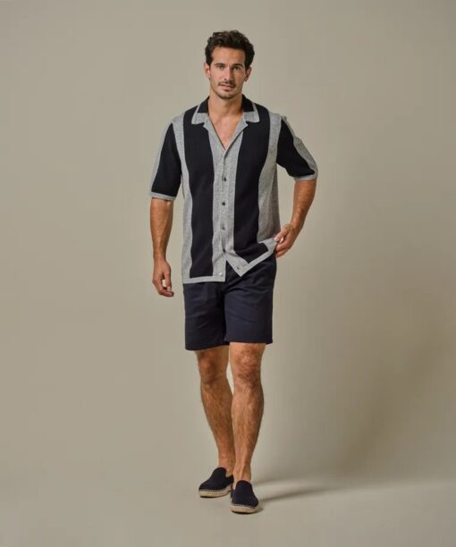 Camp stripe cotton polo - Image 5