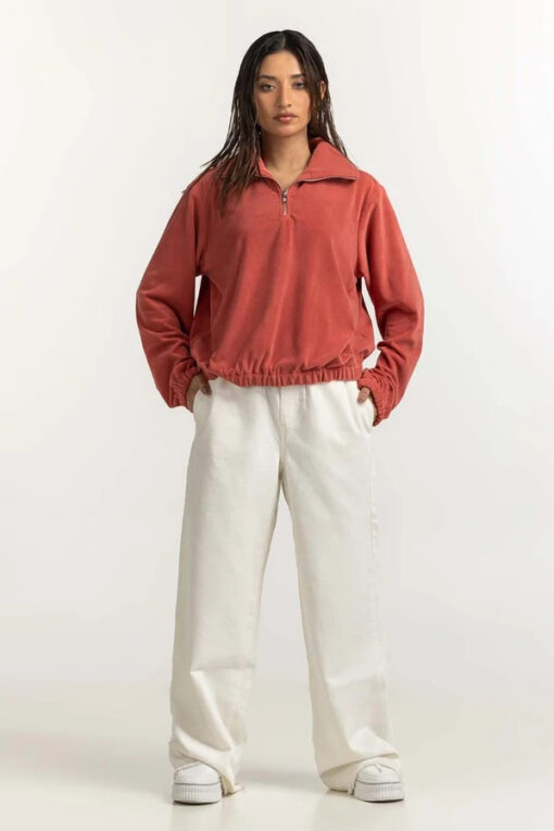 Coral Basic Sweatshirt - Image 2