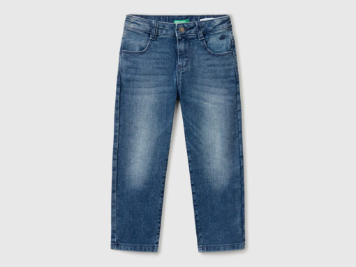 Straight leg jeans