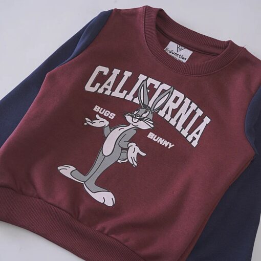 Boys Printed Full Sleeve Sweat T-Shirt (7195) - Image 2