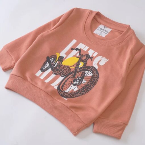 Boys Printed Full Sleeve SweatShirt ( 7231 ) - Image 2
