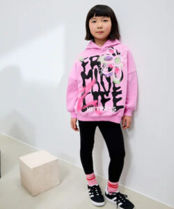 Pink Graffiti Hoodie