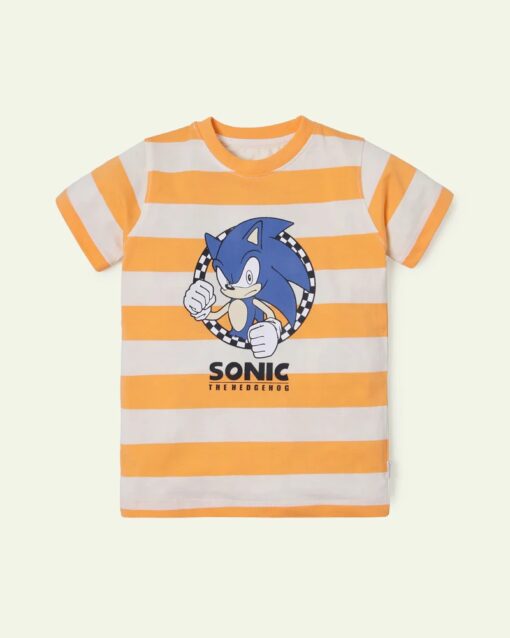 Striped Sonic T-Shirt