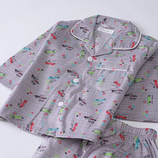 Boys Night Suit Full Sleeves Cars - Image 2