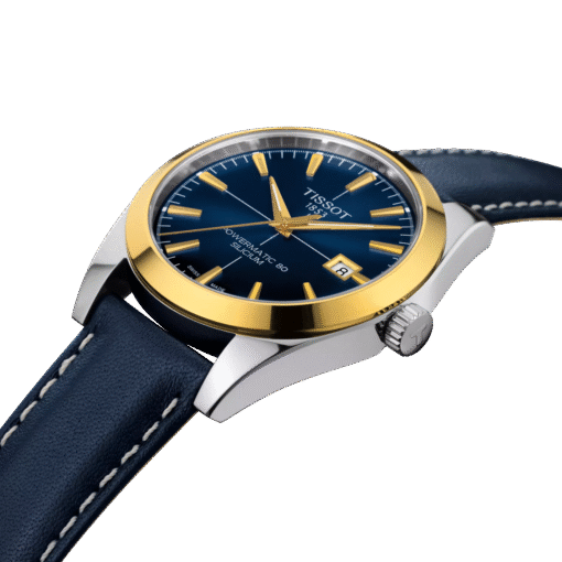 Tissot Gentleman Powermatic 80 Silicium Solid 18K Gold Bezel - Image 2