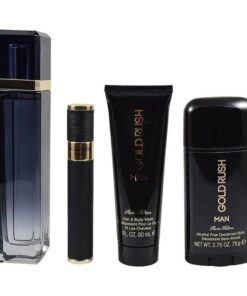 Paris Hilton Gold Rush Men Set EDT 100Ml+EDT 15Ml+B Wash Gel 90Ml+Deo Stick 78G